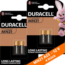 4 x Duracell MN21 V23GA LR23A A23 8LR932 12V Batterie Rundzelle Alkaline