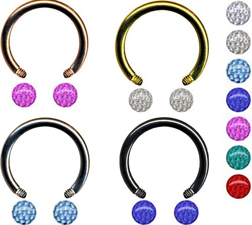 Piercingo septum hufeisen - septum,