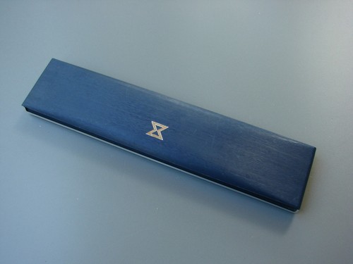Edox uhrenbox blau - uhrenbox,