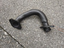 Auspuff Krümmer schwarz für Piaggio Sfera Zip NRG MC2 Gilera Runner