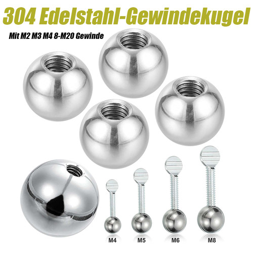 Edelstahl stahlkugeln mit - edelstahl, m2