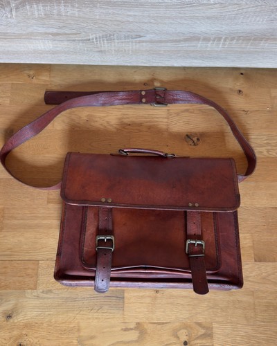Aktentasche schultasche leder - aktentasche,