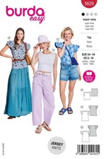 Schnittmuster Burda Damenshirt