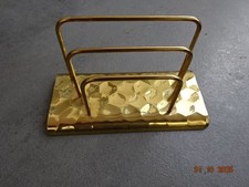 Alfred Schäfter Briefständer 30er Jahre Messing