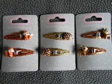 +++ 3 x 2 Haarclips Reh , Igel und Fuchs - Beautiful Stars - Die Spiegelburg +++
