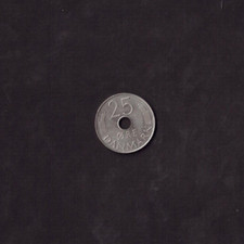 Ch078 - 50x 25 Öre Danmark