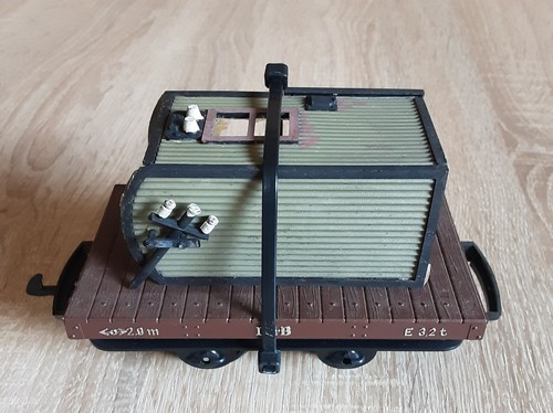Lgb feldbahn wagen mit - mit, ladung
