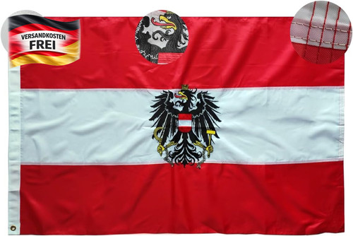 österreich flagge 60x90cm - Österreich,