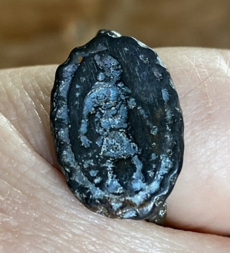Römischer bronze ring - bronze,