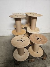 Kabeltrommel, Kabelspule, Leerspule, Holz, 40 cm, Basteln/Tisch