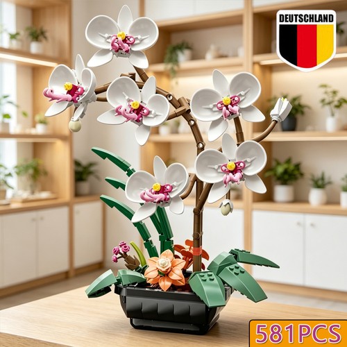 Klemmbausteine orchidee - klemmbausteine,