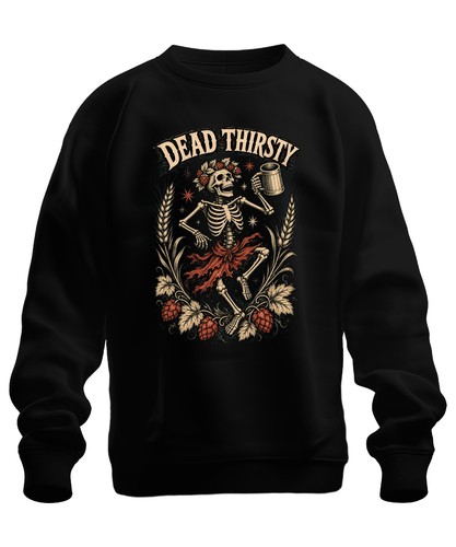 Dead thirsty skelett totenkopf - dead,