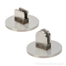 Tischaufsteller Edelstahl