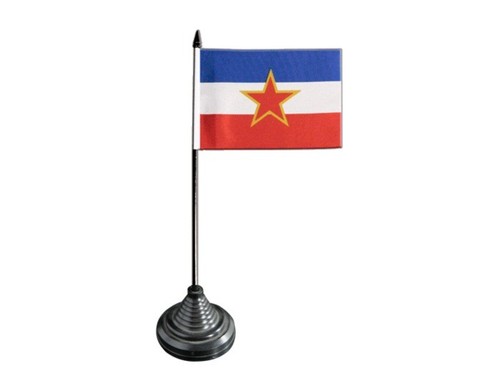 Tischflagge jugoslawien alt - jugoslawien,
