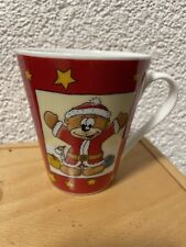 MUG CUP Kaffeetasse Tasse Weihnachtsteddy  R&B Weihnachtsbecher Ritzenhoff Rot