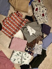 Stoff. Reste. Konvolut 