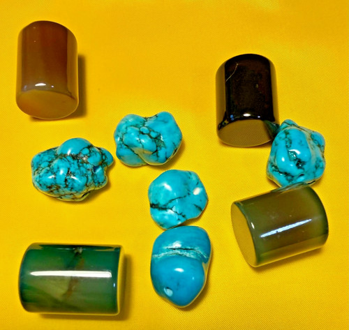 Sammlung polierter edelsteine - sammlung,