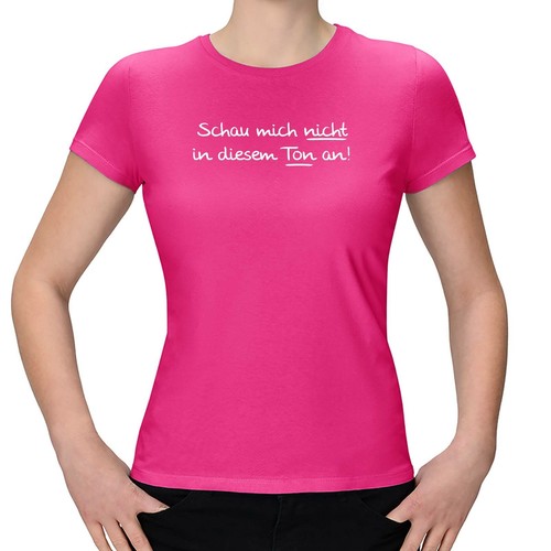 Shirt schau mich - schau, in