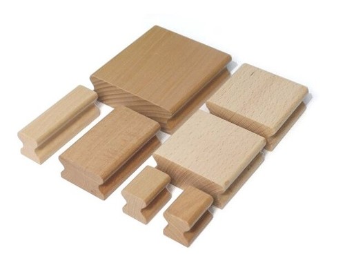 100 stempelholz mit - 100,