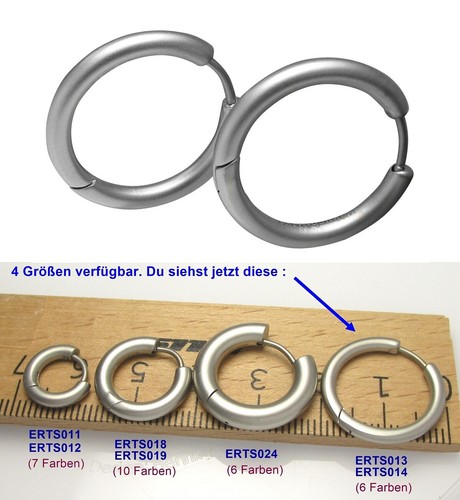 Herren ohrringe titan - ohrringe,