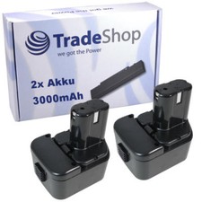 2x Akku 9,6V 3000mAh Ni-MH