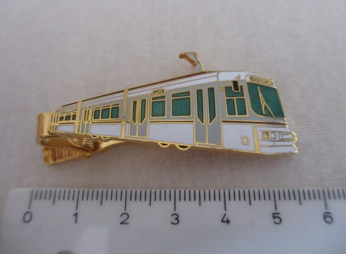 Krawattenklammer straßenbahn - krawattenklammer, "straßenbahn