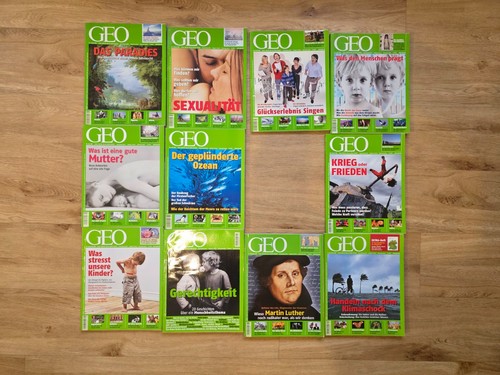 Geo zeitschriften jahrgang - geo,