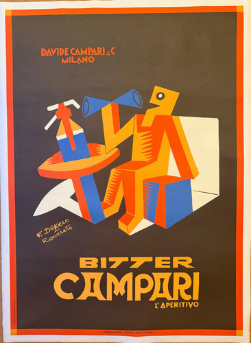 Depero lucky bitter campari - depero,