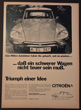 7. Citroen DS Werbeanzeige