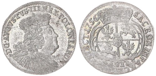 Sachsen und polen gröscher - sachsen, 6