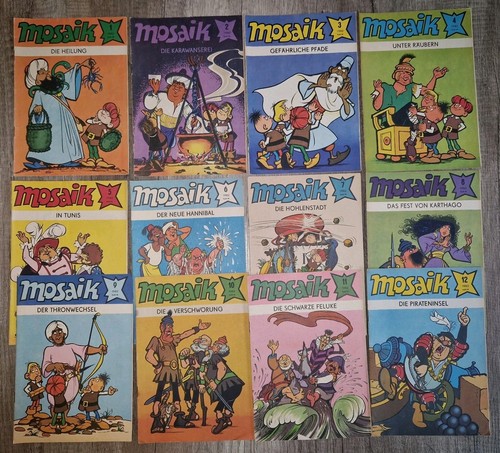 Comic hefte mosaik alt - comic,