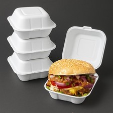 6" Bagasse Burger Boxen Öko