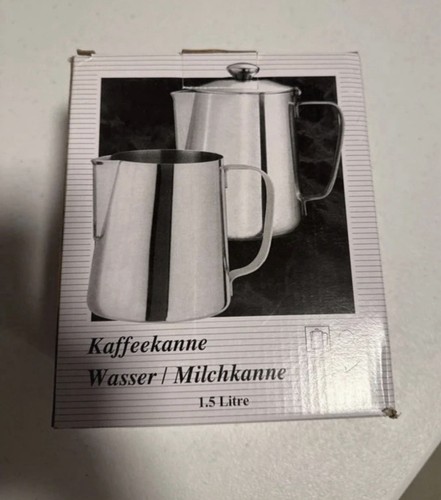 Edelstahl wasser milchkanne - wasser, /