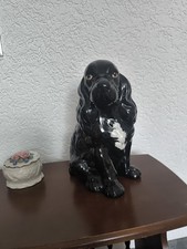Große Vintage Keramik Hund