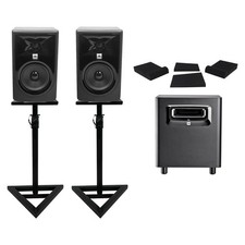 (2) JBL 306P MkII 6" Powered