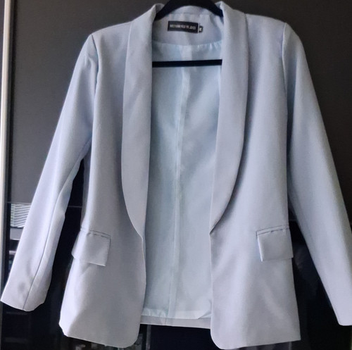 Damen blazer hellblau - hellblau, m