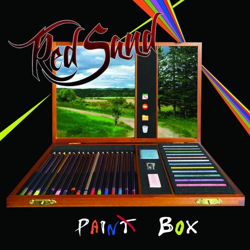 Red sand pain - -, box