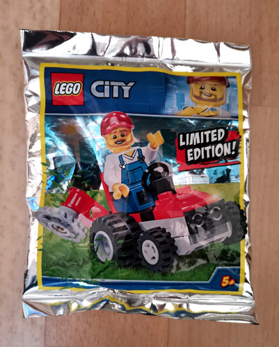 Lego city gärtner traktor - lego,