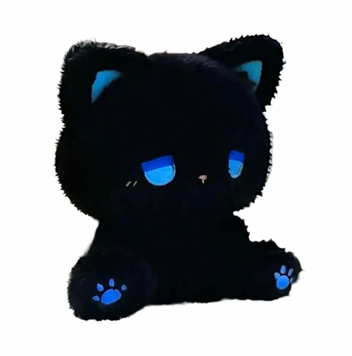Schwarzes katzen stoff - katzen, &