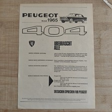 Peugeot 404 Oldtimer 1964