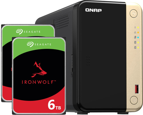 Nas server qnap 264 - nas, 16gb