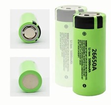 1 X Panasonic Akku 26650 5000 mAh 3,7V 20A Wiederaufladbar Batterien 26 x 65 mm.