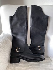 Bruno Premi Stiefel Overknee Boots Biker Exklusiv Designer Gr 41 UK 7.5 NEU