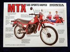 Honda MTX 50S Sports Moped