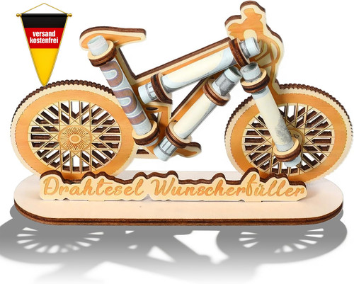 Fahrrad geldgeschenk holz - fahrrad,