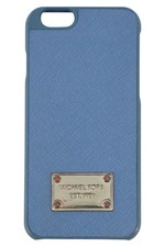 MICHAEL KORS iPhone 6/6S Schutzhülle Blau Elegant Strukturmuster Logo