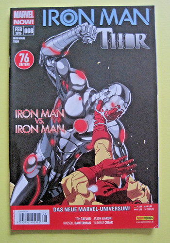 Iron man thor 8 - man, marvel