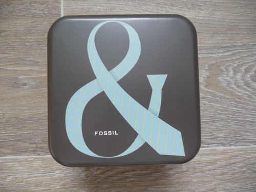 Fossil blechdose quadrat - fossil,