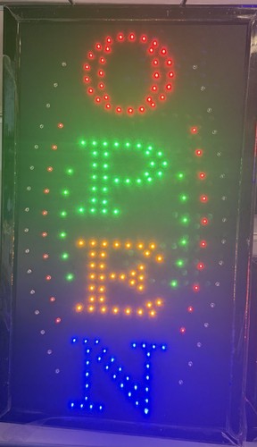 Xxl led leuchtschild - led,,