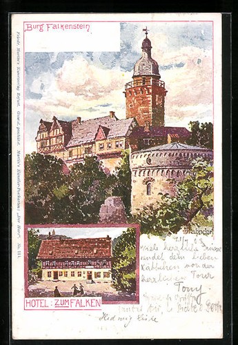 Lithographie falkenstein - lithographie,